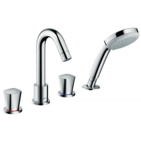 Vòi Xả Bồn Tắm Hansgrohe LOGIS 589.52.415 Nóng Lạnh 4 Lỗ