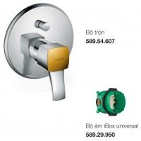Bộ Trộn Nóng Lạnh Hansgrohe Metropol Classic 589.54.618 2 Đường Nước Âm Tường