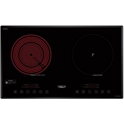 Bếp Điện Từ Chefs EH-MIX321 2 Vùng Nấu Kết Hợp