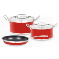 Bộ Nồi Chảo Hafele 531.08.042 Màu Đỏ