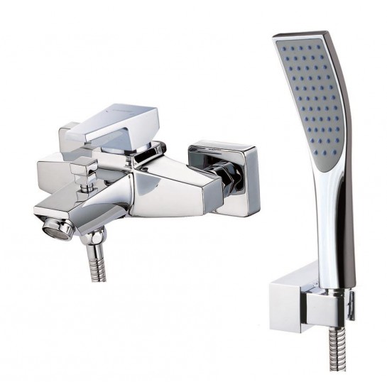 Vòi Sen Nóng Lạnh CAESAR S643C Tay 1 Chế Độ Vòi Sen Tắm