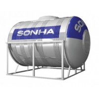 Bồn Nước Inox Sơn Hà 3000L Ngang Phi 1380