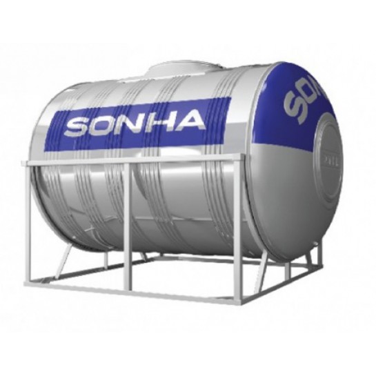 Bồn Nước Inox Sơn Hà 3000L Ngang Phi 1380