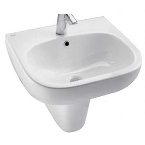 Chậu rửa mặt lavabo American Standard 0955-WT/0755-WT treo tường chân ngăn - Tuấn Đức