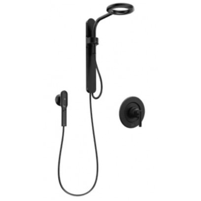 Sen Tắm Âm Tường Moen N207C0BL+T2901BL Màu Đen Nóng Lạnh
