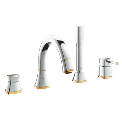 Vòi Bồn Tắm Grohe 19936IG0 Grandera 4 Lỗ Gắn Thành Bồn