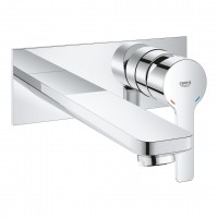 Vòi Lavabo Grohe 23444001 Nóng Lạnh 2 Lỗ Gắn Tường Lineare New Size L