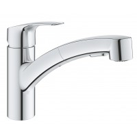 Vòi Rửa Chén Grohe 30305001 Eurosmart OHM Nóng Lạnh Rút Dây