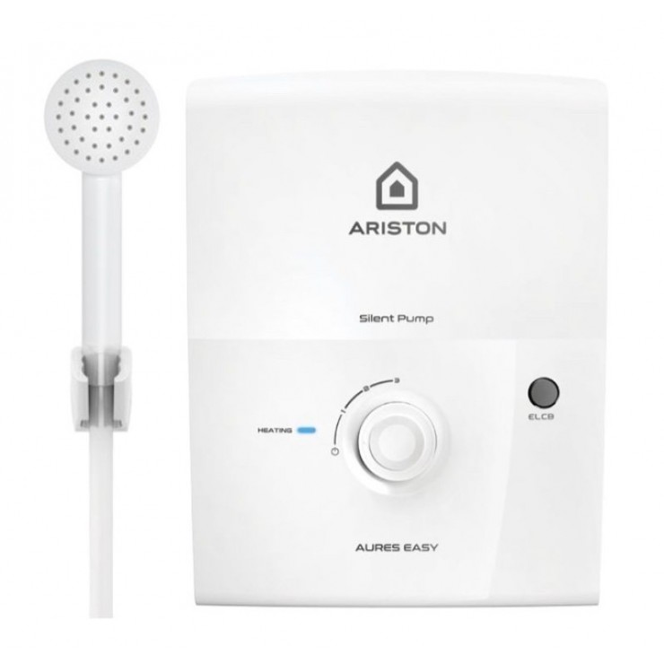 Máy Nước Nóng Ariston Aures Easy 4.5P Trực Tiếp Có Bơm 2.0