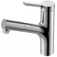Vòi Chậu Rửa Mặt Jomoo 32443-574/1B-Z Nóng Lạnh Rút Dây