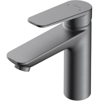 Vòi chậu rửa mặt lavabo Jomoo 32676-739/HBS-Z nóng lạnh màu xám súng