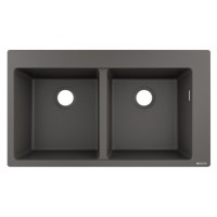 Chậu Rửa Chén Đá Hansgrohe 43316290 Hai Hộc