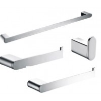 Bộ Phụ Kiện Phòng Tắm Hafele 499.98.351 Chiba Màu Chrome