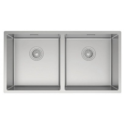 Chậu Bếp Hafele R10 HS24-SSN2S-870 Hai Hộc Inox 567.24.437 - Tuấn Đức