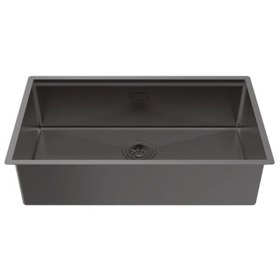 Bồn Rửa Chén Hafele R10 HS25-SSN1S-7644 Inox Một Hộc Màu Đen 567.24.486