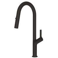 Vòi Rửa Chén Bát Hafele HT25-SH1F449 570.85.044 Nóng Lạnh Rút Dây Màu Đen