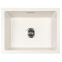 Chậu Bếp Đá Hafele HS22-GEN1S60S 577.25.400 Một Hộc Màu Kem 540x430 mm