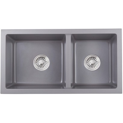 Chậu Bếp Đá Hafele HS22-GEN2S90 577.25.510 Hai Hộc Màu Xám