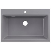 Chậu Bếp Đá Hafele HS22-GEN1S90M 577.25.530 Một Hộc Màu Xám 710x510 mm