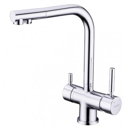 Vòi Rửa Chén Hafele HT21-CH2F271 577.55.210 Có Van Nước Lọc / Nóng Lạnh