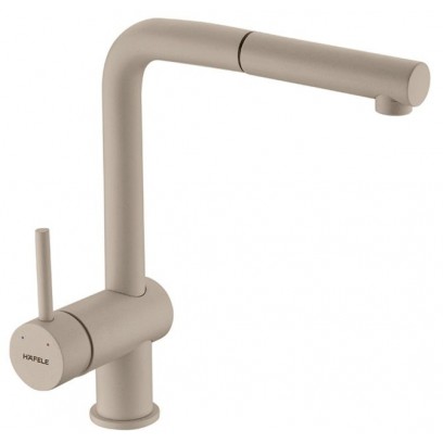 Vòi Rửa Chén Hafele HT21-GH1P250 577.55.290 Nóng Lạnh Màu Kem