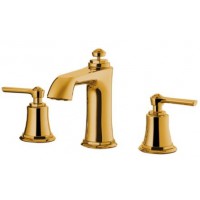 Vòi Lavabo Nóng Lạnh Kyoto Hafele 589.35.062 Màu Vàng 3 Lỗ