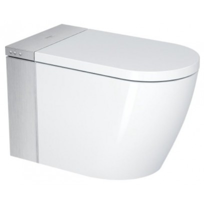 Bồn Cầu Điện Tử Duravit 620000002500320 Dòng Sensowahs I Plus Màu Thép
