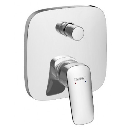 Mặt Van Sen Âm Tường Hansgrohe 71405000 Nóng Lạnh Kèm Nút Chuyển Hướng