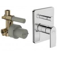 Bộ Trộn Nóng Lạnh 71455007 Hansgrohe 2 Đường Nước Âm Tường