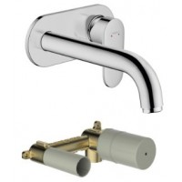 Vòi Lavabo Âm Tường Hansgrohe 71555007 Nóng Lạnh