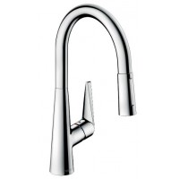 Vòi Rửa Chén Bát Hansgrohe 72813000 Nóng Lạnh Rút Dây