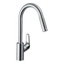 Vòi Rửa Chén Bát Hansgrohe 73880000 Nóng Lạnh Rút Dây