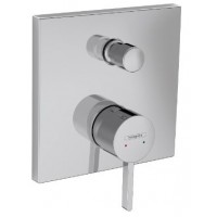 Mặt Van Sen Âm Tường Hansgrohe 76415000 Nóng Lạnh Kèm Nút Chuyển Hướng