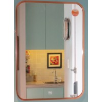 Gương Đình Quốc ĐQ 7772 600 x 600 mm Viền Nhôm