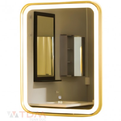 Gương Đình Quốc ĐQ 99903 Đèn Led 500 x 700 mm Khung Viền Inox