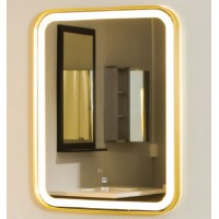 Gương Đình Quốc ĐQ 99903 Đèn Led 450 x 600 mm Khung Viền Nhôm