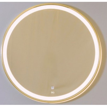 Gương Đình Quốc ĐQ 99906 Đèn Led 600*600 mm Viền Inox