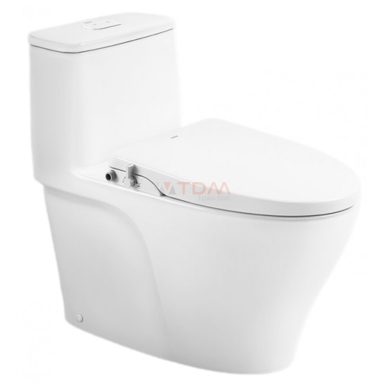 Bồn cầu nắp rửa cơ INAX AC-989/CW-S15VN bàn cầu 1 khối - Tuấn Đức