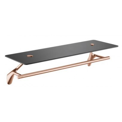 Kệ Treo Khăn Moen ACC2601CPR Tầng 660mm Màu Đen Và Vàng Hồng