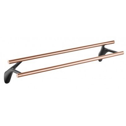 Thanh Treo Khăn Moen ACC2602BL Đôi 710mm Màu Đen và Vòng Hồng