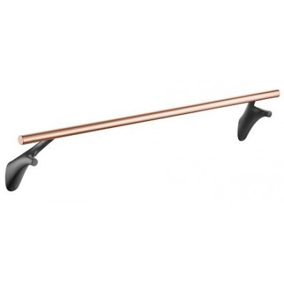 Thanh Treo Khăn Moen ACC2603BL Đơn 710mm Màu Đen Và Vàng Hồng