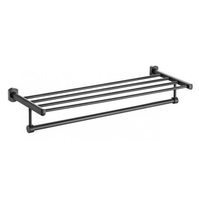 Thanh Treo Khăn Moen ACC80081BL Màu Đen 2 Tầng
