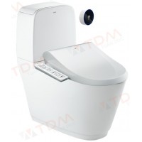 Bồn Cầu INAX ACT-832/CW-H18VN Nắp Điện Tử Xả Cảm Ứng