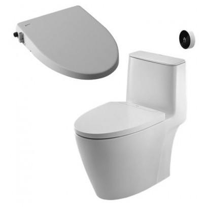 Bồn Cầu INAX ACT-902+CW-S15VN Nắp Rửa Cơ  Xả Tự Động