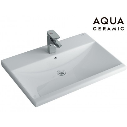 Chậu Rửa Lavabo Inax AL-2397V (AL2397V) Dương Vành AquaCeramic Chậu Rửa Lavabo Inax AL-2397V (AL2397V) Dương Vành AquaCeramic