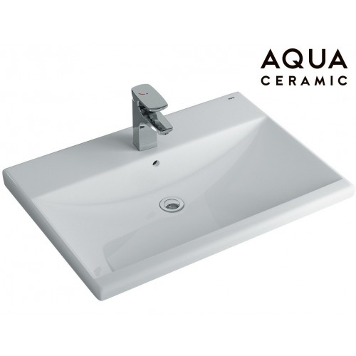 Chậu rửa mặt lavabo Inax AL-2397V (AL2397V) dương vành 650x460mm