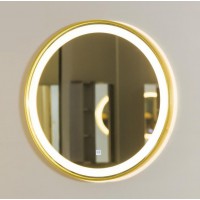 Gương LED Cotto AMR11B01-GOLD Viền Vàng