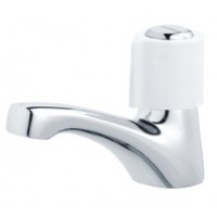 Vòi Lạnh Lavabo CAESAR B037C Tay Nhựa (Không Tạo Bọt)