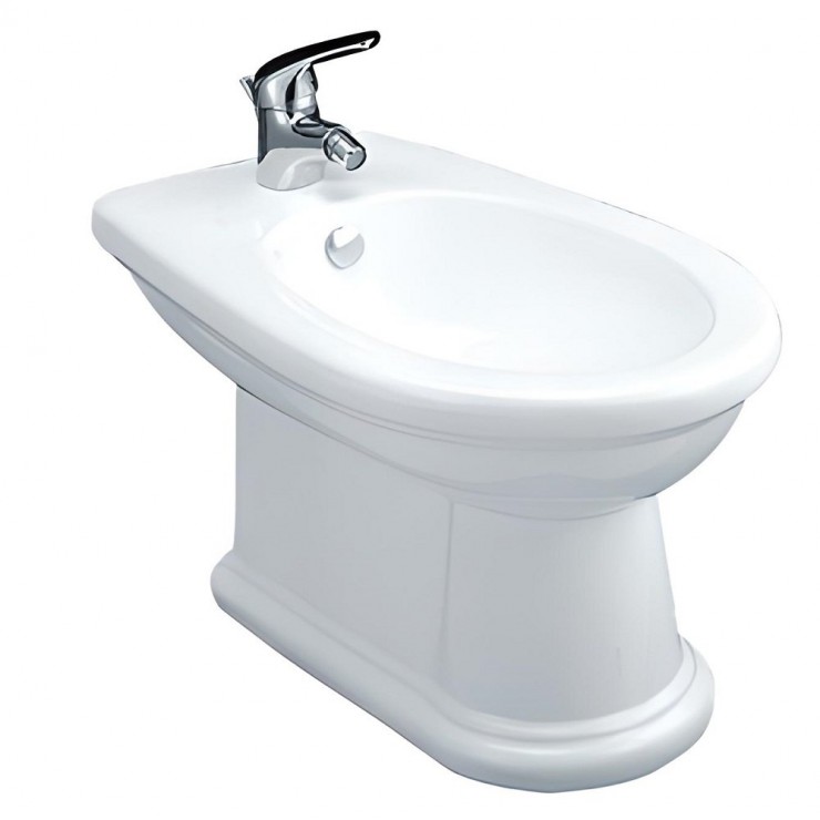 Bồn tiểu nữ Caesar B1031 - Bệ chậu tiểu đặt sàn - Tuấn Đức