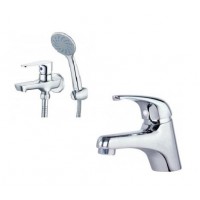 Combo Caesar B109CU + S063C Vòi Lavabo Và Sen tắm Lạnh